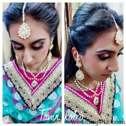 Hair and Makeup by Tanvi Kalra Makeup Artists weddingplz