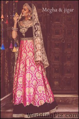 Megha and Jigar Fashion Designers weddingplz