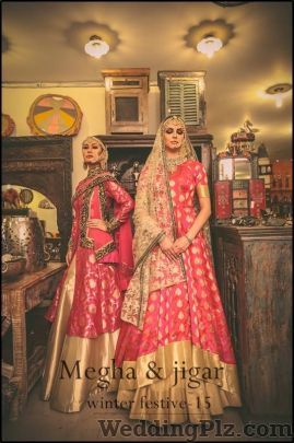 Megha and Jigar Fashion Designers weddingplz