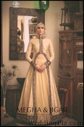 Megha and Jigar Fashion Designers weddingplz