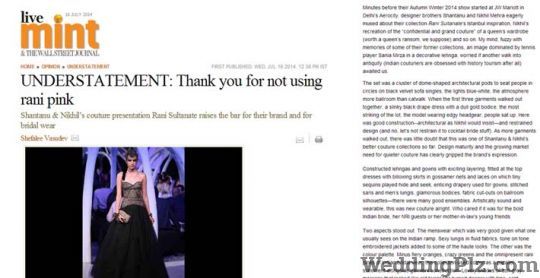 Shantanu and Nikhil Fashion Designers weddingplz
