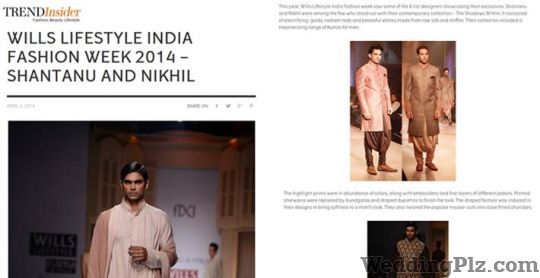 Shantanu and Nikhil Fashion Designers weddingplz