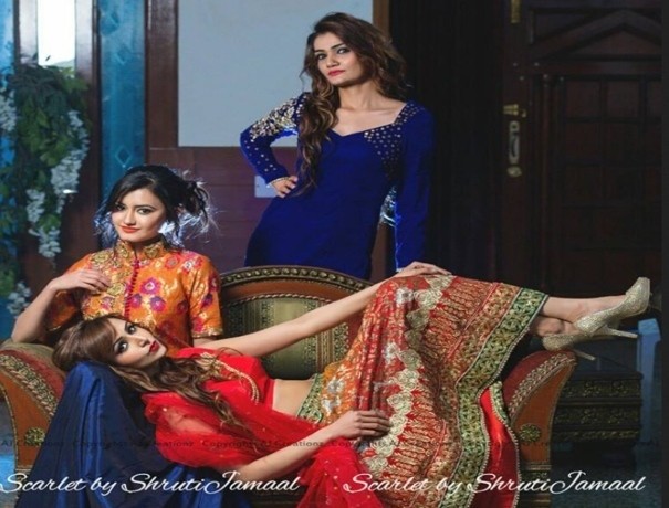 Scarlet by Shruti Jamaal Fashion Designers weddingplz