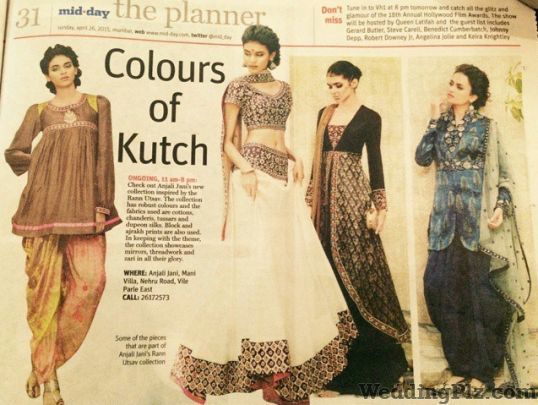 Anjali Jani Fashion Designers weddingplz