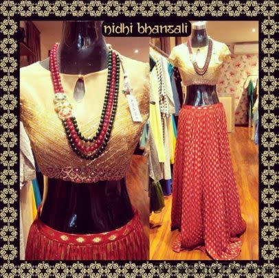 Nidhi Bhansali Label Fashion Designers weddingplz