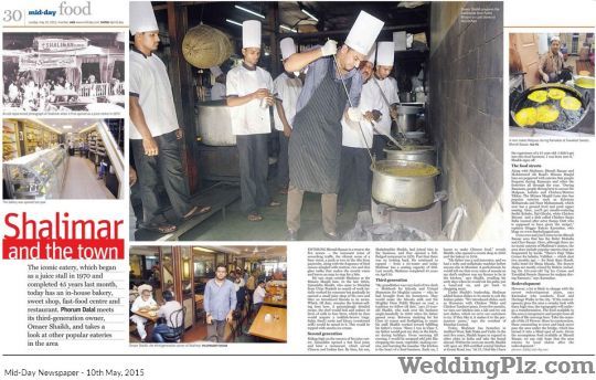 Shalimar Restaurant Caterers weddingplz