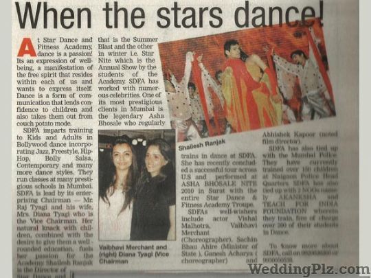 Star Dance And Fitness Academy Choreographers weddingplz